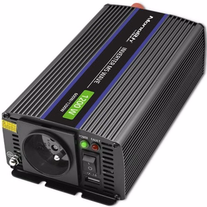 Qoltec Monolith virtalähde / invertteri Auto/sisäkäyttöön 600 W musta