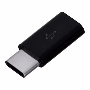 Savio AK-31 / B kaapeliliitäntäsovitін Micro USB USB 3.1 Typ C musta