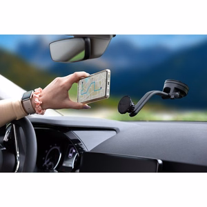 Magnetic car phone holder Forcell F-Grip MagFlex windshield / dashboard / air vent black