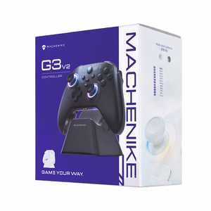 Machenike G3 V2 Wireless Game Controller with Charging Station - White