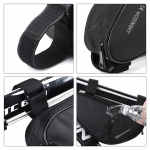 Wozinsky bicycle frame bag, 1.5 l, black (WBB11BK)