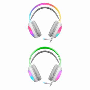 Defender Eclipse RGB -kuulokkeet valkoiset