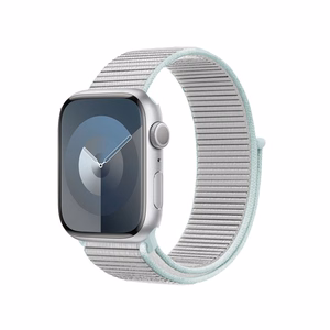 Crong Nylon Sport strap for Apple Watch 38 / 40 / 41 mm and 42 mm (Series 10 / 11), pastel grey