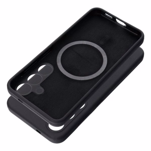 Samsung Galaxy S26 Suojakuori Silicone 2mm MagSafe-yhteensopiva musta