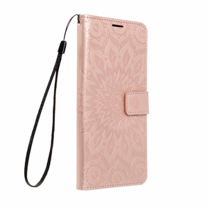 MEZZO Book Suojakuori XIAOMI Redmi Note 15 PRO 5G:lle mandala rose gold