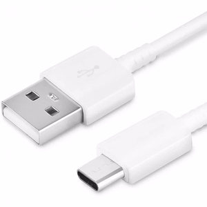 Samsung EP-DN930CWE USB-A - USB-C 3A Kaapeli 1,2m (Bulk - vaihtoehtoinen pakkaus) - valkoinen