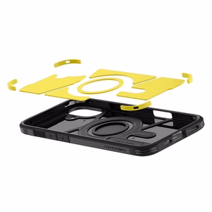 Spigen Tough Armor Mag MagSafe Suojakuori iPhone 16 6,1 musta