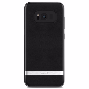 Moshi Napa suojakuori Samsung Galaxy S8+ -laitteelle, onyksinmusta