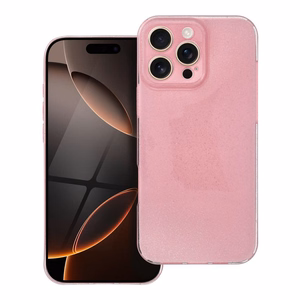 Suojakuori iPhone 16 PRO MAX:lle kirkas suojakuori 2 mm Blink vaaleanpunainen