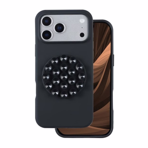 Silikoninen Stick suojakuori iPhone 17 Pro 6,3 musta