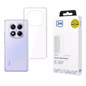 3mk Clear Case Xiaomi Redmi Note 14 Pro 4G:lle - Läpinäkyvä