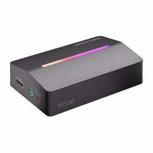 Fifine V3, HDMI–USB-A kaappauskortti (musta)