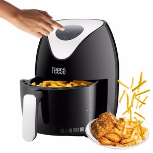 TEESA DIGITAL AIR FRYER -kiertoilmakypsennin, 1,8 l