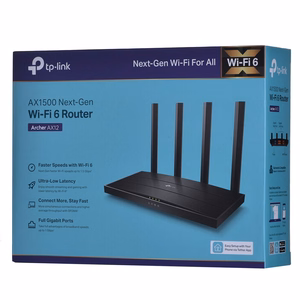 TP-LINK AX1500 Dual-Band Wi-Fi 6 Router