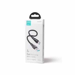 Joyroom Surpass Series A11 Lightning / USB-C 20W 0.25 m kaapeli - musta