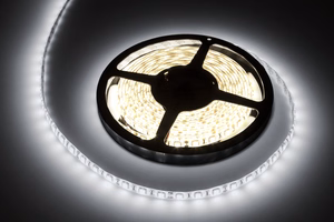 Rebel vedenpitävä LED-nauha, 5 m, kylmä valkoinen, 300 x 5050 SMD, 12 V