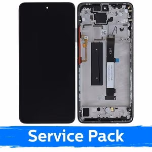 LCD Näyttö yhteensopiva Xiaomi Mi 10T Lite 5G kehyksellä / Atlantin sininen / (Service Pack)
