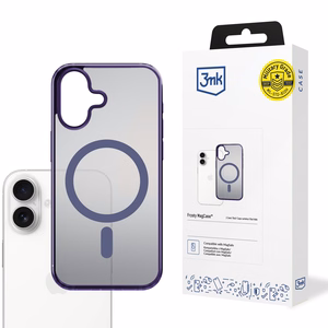 3mk Frosty MagCase iPhone 17:lle - violetti