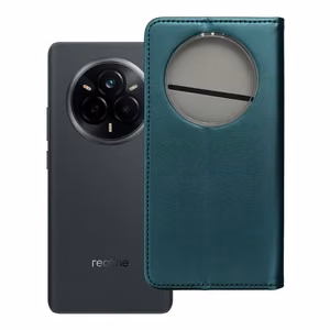 Flip case for Realme 14 PRO Smart Magneto dark green