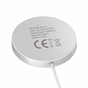 BWOO WL-12 PD wireless charger 15W black