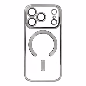 Suojakuori iPhone 17 PRO:lle Electro Mag Cover yhteensopiva MagSafen kanssa titaaninharmaa