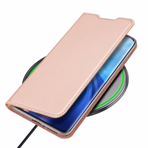 DUX DUCIS Skin Pro Kirjahylly tyyppi tapauksessa Xiaomi Mi 11 Pro vaaleanpunainen