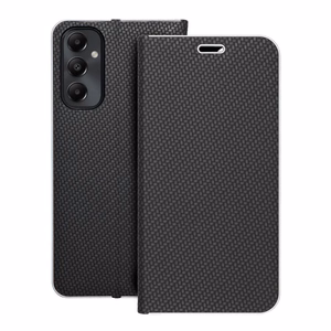 Läppäsuojakuori Samsung A05s:lle Luna Book Carbon musta