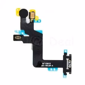 Flex iPhone 6S Plus päälle/pois taskulampulla ja mikrofonilla ORG