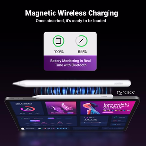 Ugreen LP653 stylus with wireless charging for iPad tablets - white