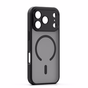 Mag Matt Suojakuori iPhone 17 Pro 6,3" musta kamerasuoja