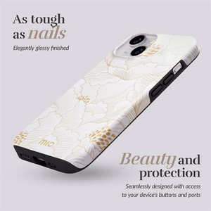 MIO White Roses Magsafe Suojakuori iPhone 13/14/15