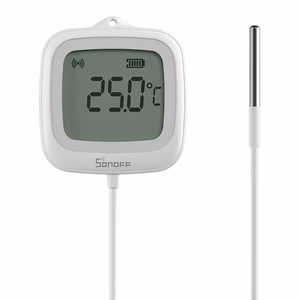 Sonoff SNZB-02LD, ZigBee-lämpötila-anturi LCD-näytöllä ja mittapäällä