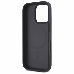 DKNY Repeat Pattern Stack Logo MagSafe Suojakuori iPhone 16 Pro Max:lle - musta