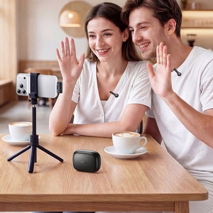 Langaton solmiomikrofoni Hoco L27, USB C, musta