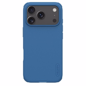 Nillkin Super Frosted Shield Pro -suojakuori iPhone 17 Pro, sininen