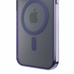 3mk Frosty MagCase violetti Suojakuori Apple iPhone 15:lle - violetti