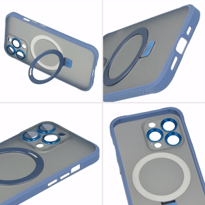 Tel Protect Magical Magsafe Stand Suojakuori iPhone 13 Pro:lle sininen
