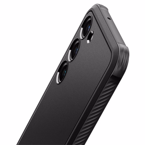 Spigen Rugged Armor Suojakuori Samsung Galaxy S23:lle matta musta