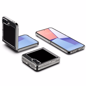 Spigen AirSkin case for Samsung Galaxy Z Flip6 / Z Flip7 FE, crystal clear