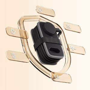 Orico AP3 65W GaN 6in1 jatkojohto 2x AC + 2x USB-A + 2x USB-C - musta