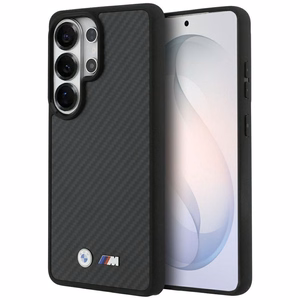 BMW M Kevlar Logo MagSafe Case for Samsung Galaxy S26 Ultra - Black