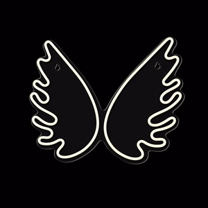 Neon PLEXI LED WINGS valkoinen FPNE09X Forever Light