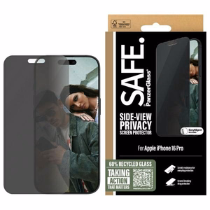 SAFE by PanzerGlass iPhone 16 Pro 6.3' Privacy näytönsuoja Ultra-Wide Fit SAFEP95876