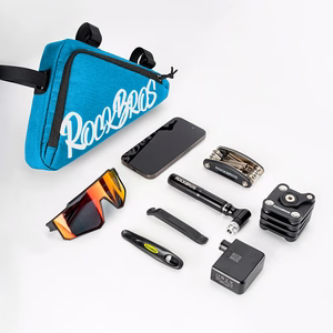 Rockbros G002 Flash Journey kolmionmuotoinen 1,4 l runkolaukku – sininen