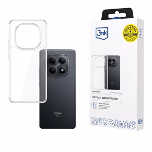3mk Armor -suojakuori Xiaomi Redmi Note 15 4G / 5G:lle - läpinäkyvä