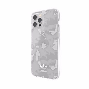 Adidas OR SnapCase Camo kotelo iPhone 12 Pro Max - läpinäkyvä - läpinäkyvä