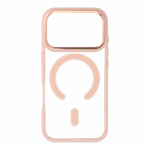 Suojakuori iPhone 17 PRO:lle Color Edge Mag Cover yhteensopiva MagSafe vaaleanpunainen