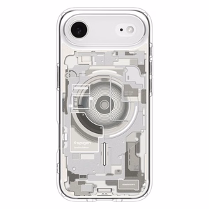Spigen Ultra Hybrid Mag Magsafe Suojakuori iPhone 17 Air:lle Zero One Natural Titanium