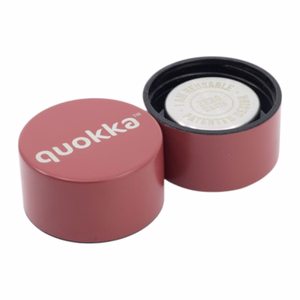 Quokka Solid ruostumattomasta teräksestä valmistettu termospullo, 510 ml, Firebrick Red
