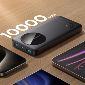 Powerbank Joyroom JR-PBF12 10000mAh 2.4A 2x USB-A 1x USB-C - musta